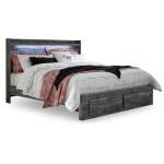 Baystorm King Panel Storage Bed, Dresser and Nightstand - Image 3