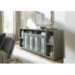 Perry 84" Console W/ 4 Doors MAA1260-MBL - Image 5