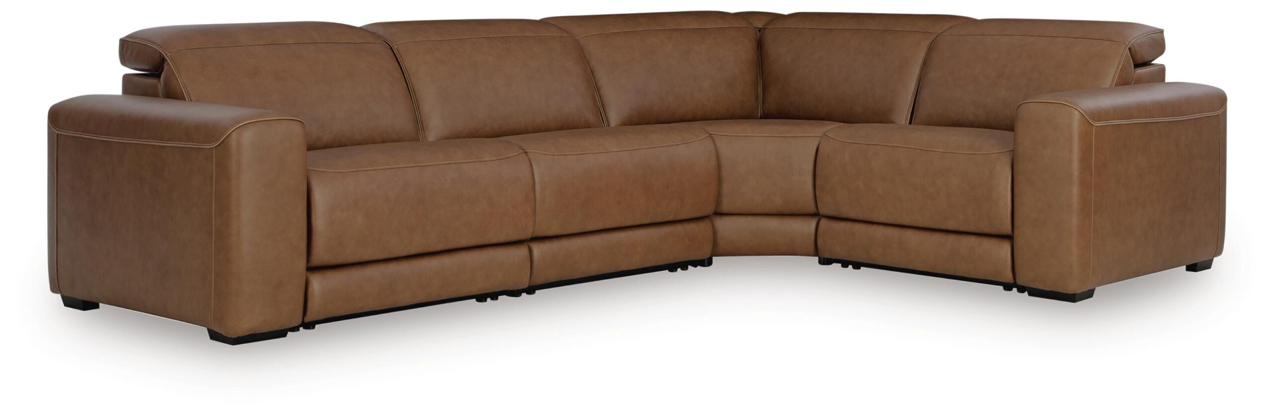 b09496e9739baa780126bb7b754f0495 Magic Man 4-Piece Power Reclining Sectional - Image 1