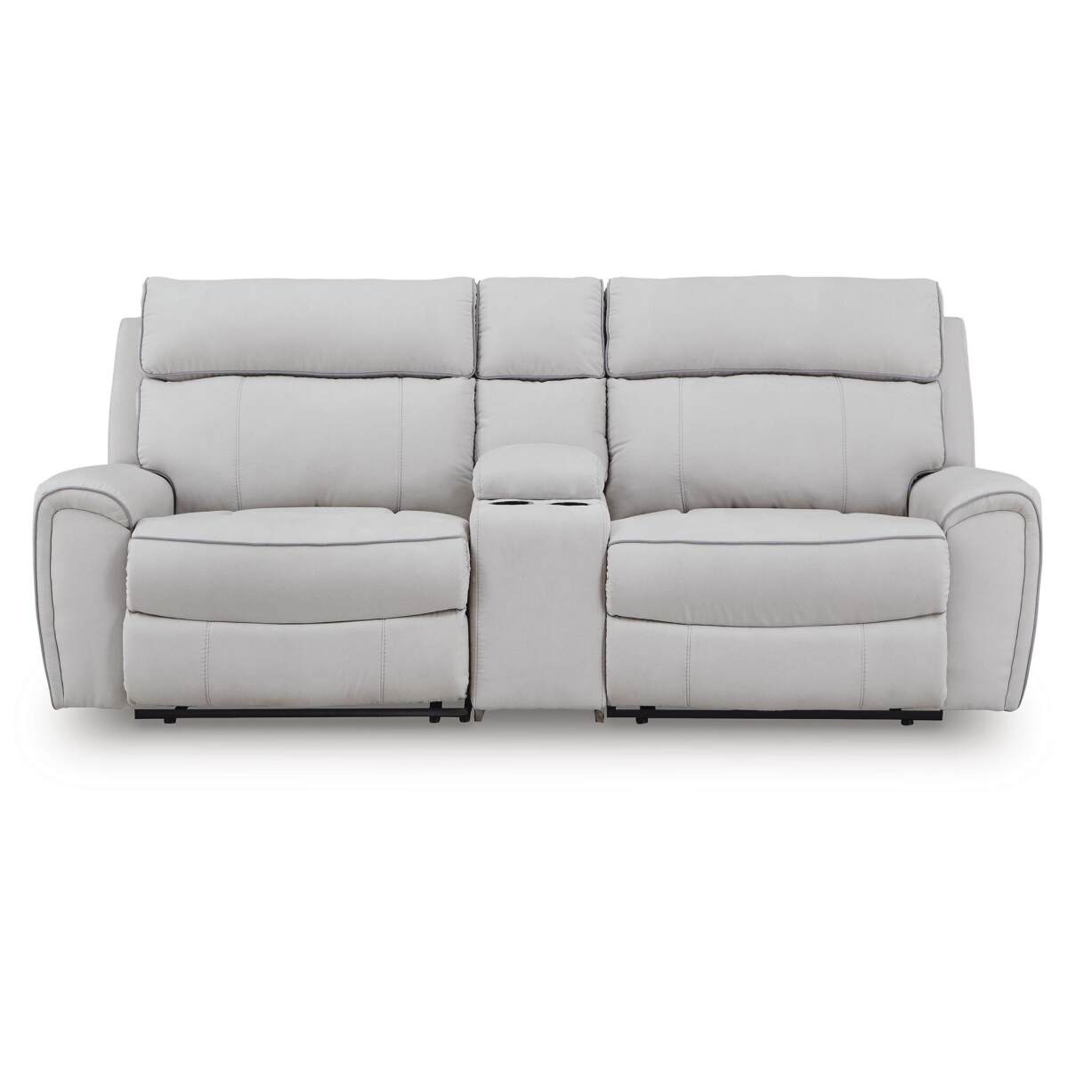 b0a4d83353a5eb9aa26a0317a77741f4 Social Pointe 3-Piece Power Reclining Sectional - Image 1