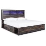 Drystan King Bookcase Storage Bed and Dresser - Image 6