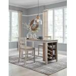 Skempton Counter Height Dining Table and 2 Barstools - Image 2