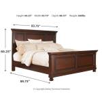 Porter King Panel Bed, Chest and 2 Nightstands - Image 15