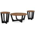 Hanneforth Coffee Table and 2 End Tables