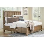 Cabalynn King Panel Bed with Storage, Dresser and Mirror - Image 20