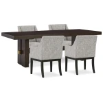 Burkhaus Dining Table and 4 Chairs