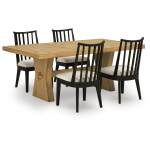 Galliden Dining Table and 4 Chairs