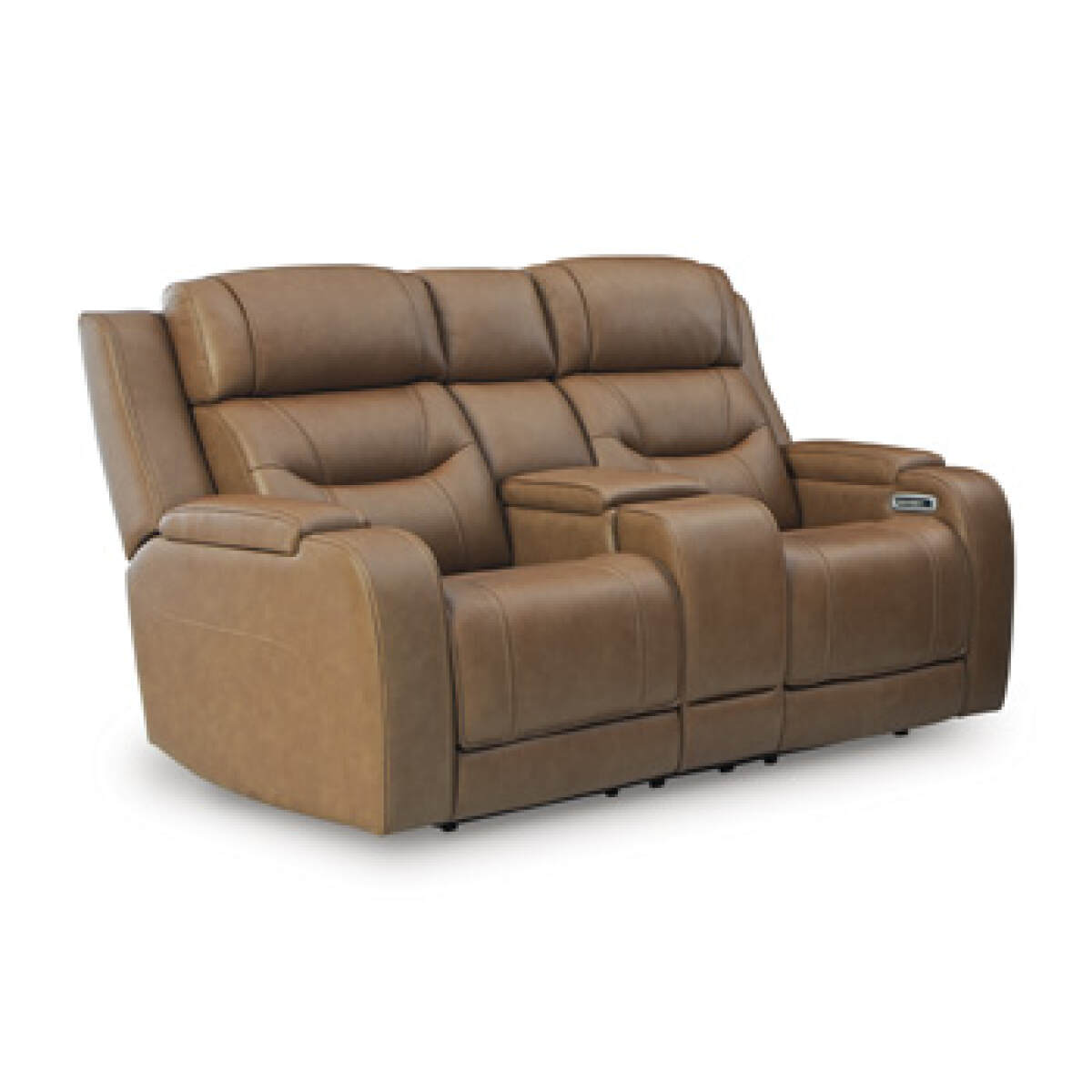 b398f22443b9cd6a55a6419388053fb2 Knightington Power Reclining Loveseat with Audio Seating - Image 1