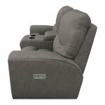 Cassian Power Reclining Loveseat w/ Headrest & Console - U49802 - Image 3