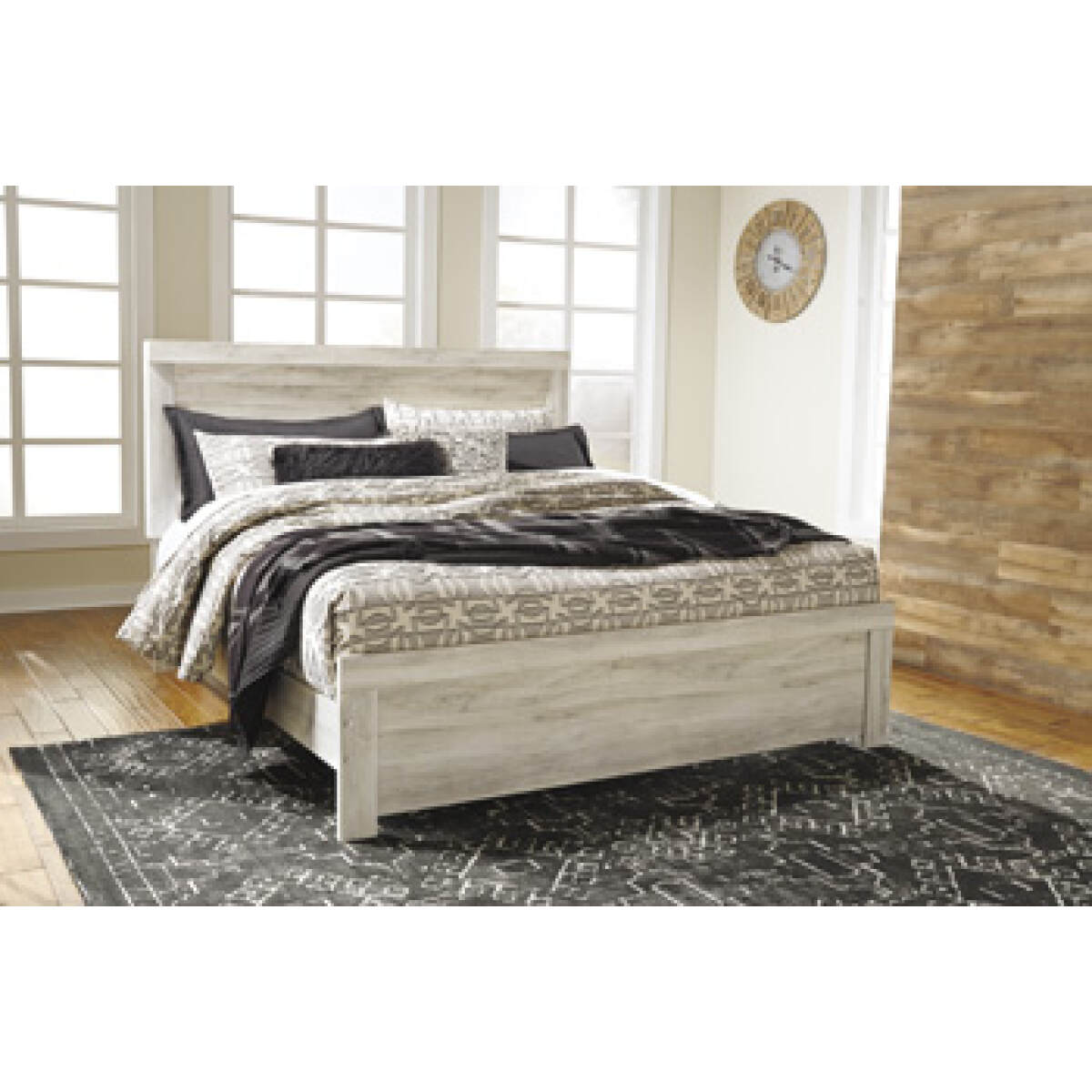 b498b1479cce0c94fdbc4fec78a90edb Bellaby King Panel Bed - Image 1
