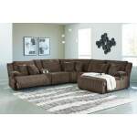 Top Tier 6-Piece Reclining Sectional with Chaise - Image 3