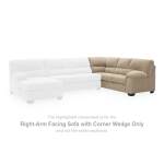 SimpleJoy Right-Arm Facing Sofa with Corner Wedge - Image 3