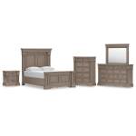Blairhurst Queen Panel Bed, Dresser, Mirror, Chest and Nightstand