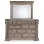 Blairhurst California King Panel Bed, Dresser and Mirror - Image 3