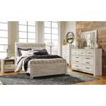 Bellaby Queen Panel Bed, Dresser, Mirror, Chest and 2 Nightstands - Image 2