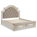 Realyn King Storage Bed, Dresser and Nightstand - Image 9