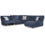 Acklen Place 6-Piece Power Reclining Sectional with Chaise