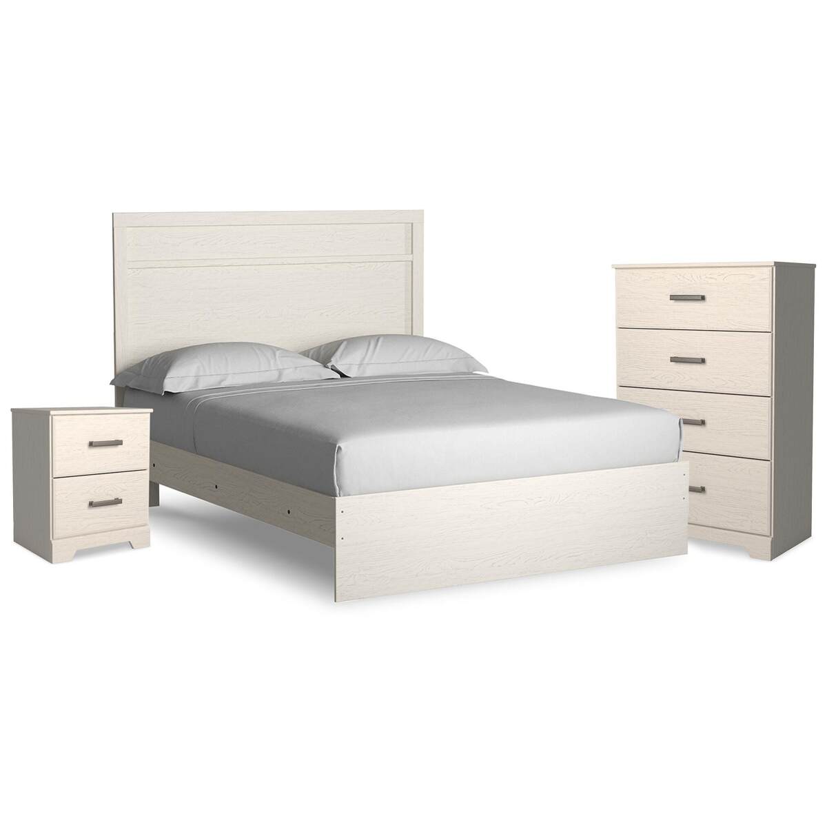 b6ac6e8983071e8f2c577060f33b8b6f Stelsie Queen Panel Bed, Chest and Nightstand - Image 1