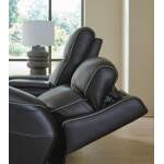 5Z-Comfort Power Reclining Loveseat with Console - Image 10