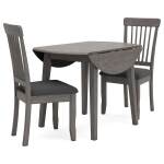 Shullden Dining Table and 2 Chairs