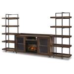 Starmore 3-Piece Wall Unit with Electric Fireplace - Image 2