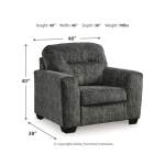 Lonoke 2 Loveseats and Chair - Image 11