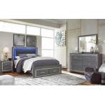 Lodanna Queen Storage Bed, Dresser, Mirror and 2 Nightstands - Image 2
