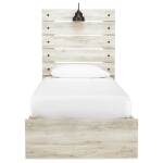 Cambeck Twin Panel Bed with 2 Storage Drawers - Image 4