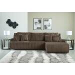 Top Tier 3-Piece Reclining Sectional Sofa Chaise - Image 3