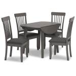 Shullden Drop Leaf Dining Table - Image 8