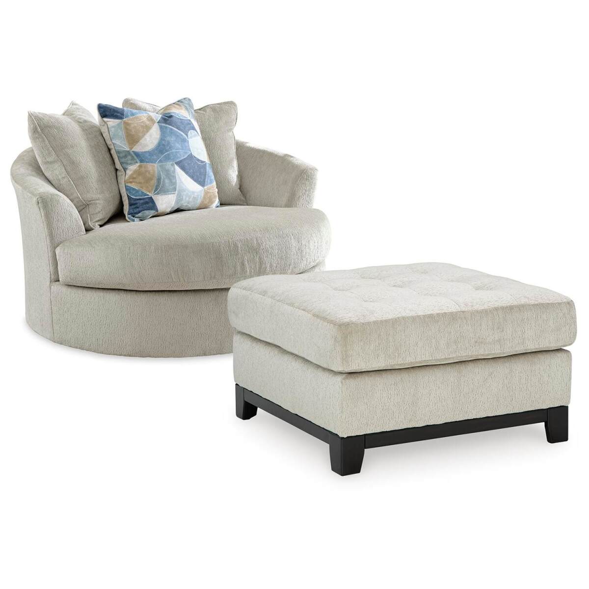 b7cf07868eb046670dedb219b13d0af7 Maxon Place Oversized Chair and Ottoman - Image 1