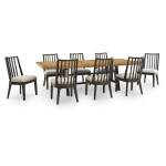 Galliden Extension Dining Table and 8 Chairs - Image 2