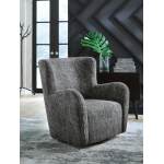 Rowenburg Swivel Glider Accent Chair - Image 3