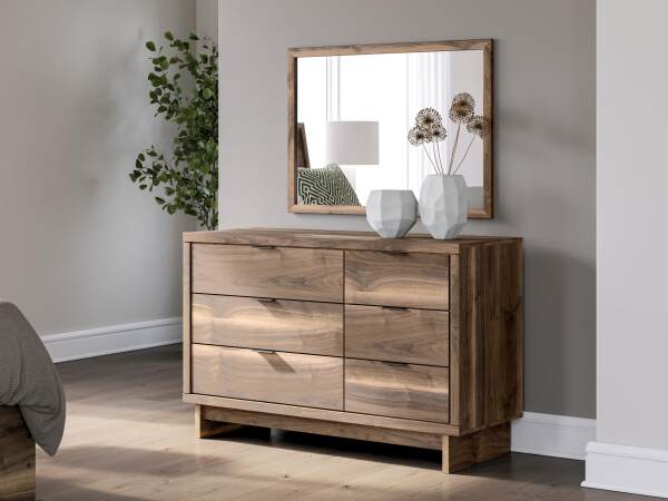 Chirason Twin Panel Bed with Storage, Dresser and Mirror - Image 17