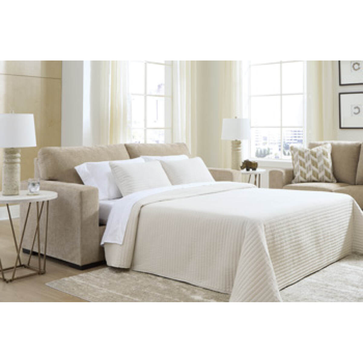 b8ae90c8cfb86b11d9265387c43bb975 Bridgepoint Queen Sofa Sleeper - Image 1