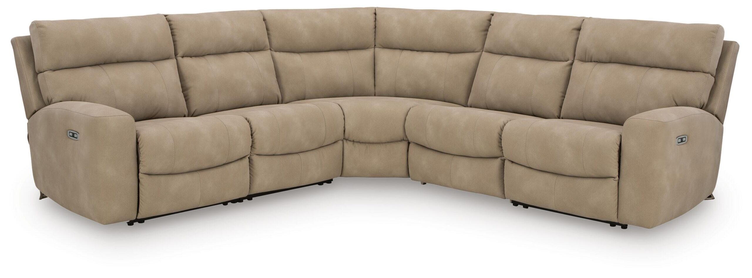 b8c8d661ee2d0648ba79f0a26eb66510 Next-Gen Durapella 5-Piece Power Reclining Sectional - Image 1