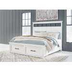 Ashbryn King Panel Bed, Dresser, Mirror and 2 Nightstands - Image 25