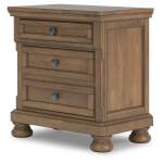 Feddinger Queen Panel Bed, Dresser, Mirror, Chest and 2 Nightstands - Image 29