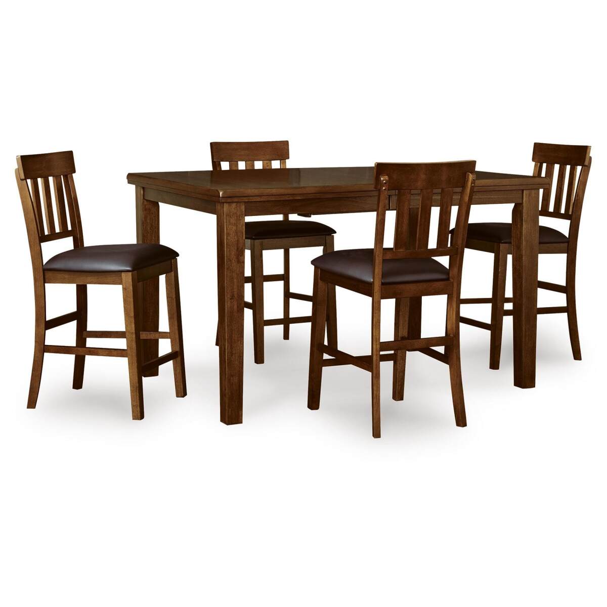 b914b1299e2d99c1db973c758d780d88 Ralene Counter Height Dining Table and 4 Barstools - Image 1