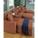 Modmax 5-Piece Sectional and 3 Ottomans - Image 8