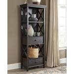 Tyler Creek Counter Height Table with 4 Barstools, Server and Display Cabinet - Image 20
