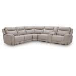 Gravier 6-Piece Power Reclining Sectional with Storage Console - Image 4