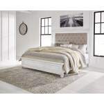 Kanwyn Queen Upholstered Panel Bed, Dresser, Mirror, and Nightstand - Image 16