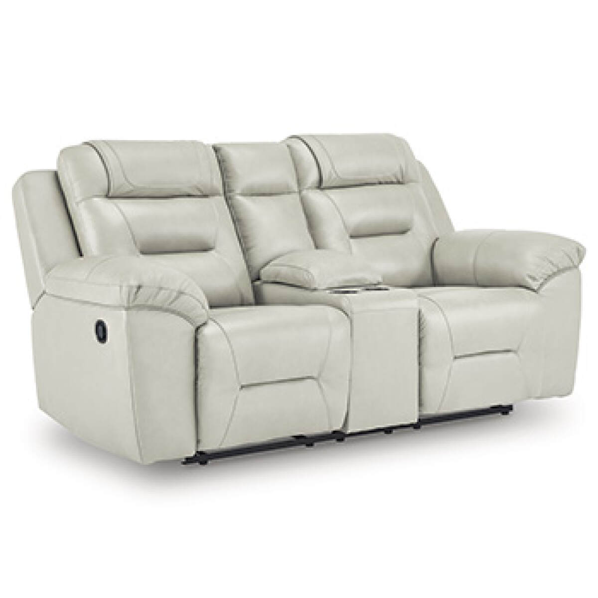b9ecfde049477427c34efd18448997be Beaman Peak Reclining Loveseat with Console - Image 1