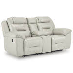 Beaman Peak Reclining Loveseat with Console