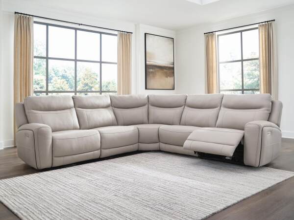 Gravier 5-Piece Power Reclining Sectional - Image 4