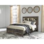 Drystan Queen Panel Storage Bed, Dresser and Mirror - Image 7