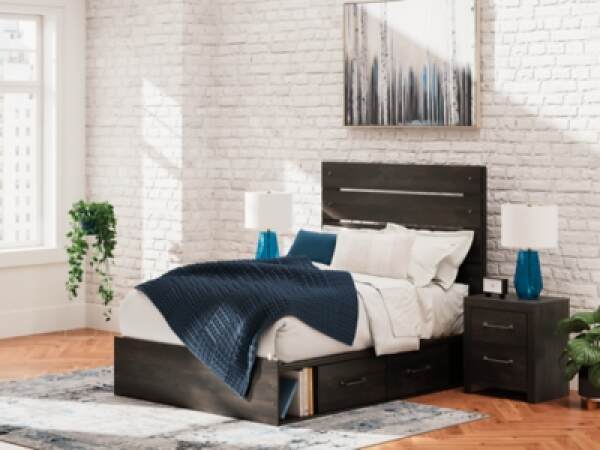 Hollivern Full Panel Storage Bed - Image 3
