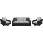 Beachcroft Outdoor Sofa and 2 Lounge Chairs