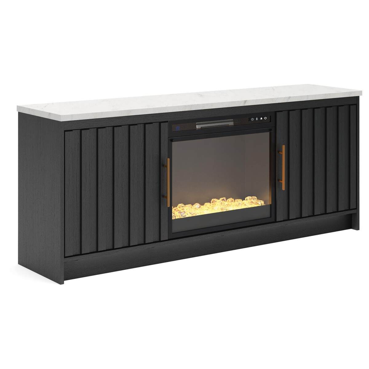 bb0715afa153387d5f0d47902f78ab39 Cadmori 63" TV Stand with Electric Fireplace - Image 1